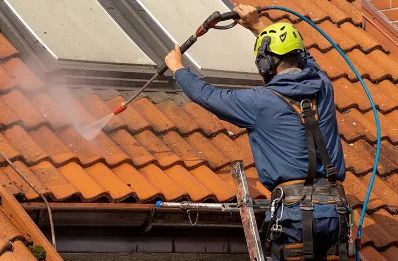 Démoussage et hydrofuge de toiture à Lasgraisses